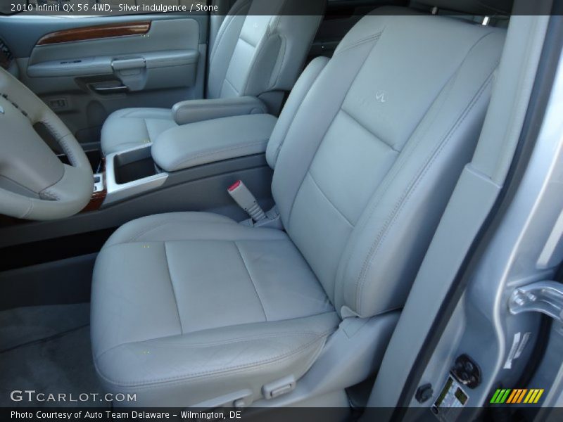 Silver Indulgence / Stone 2010 Infiniti QX 56 4WD