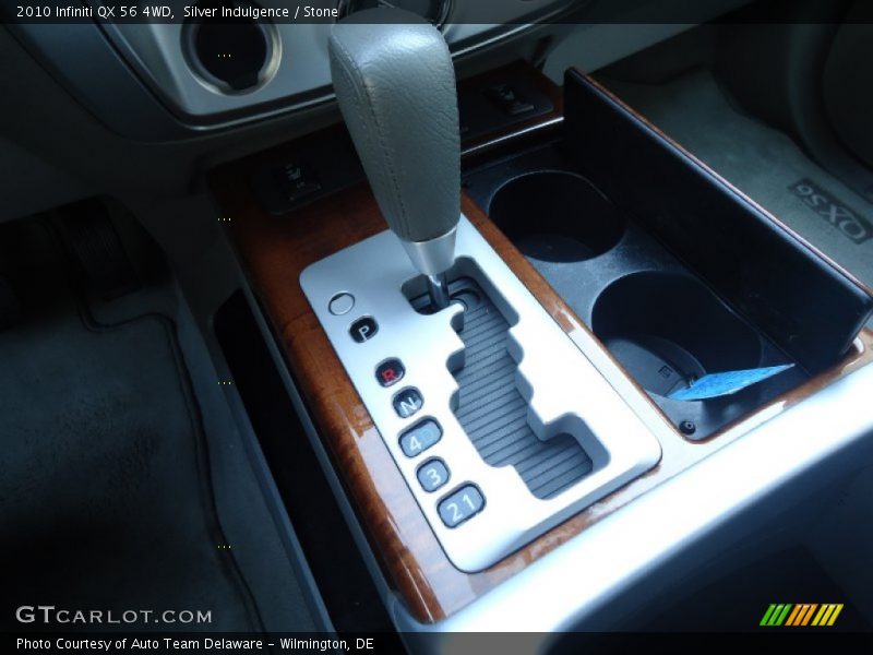 Silver Indulgence / Stone 2010 Infiniti QX 56 4WD