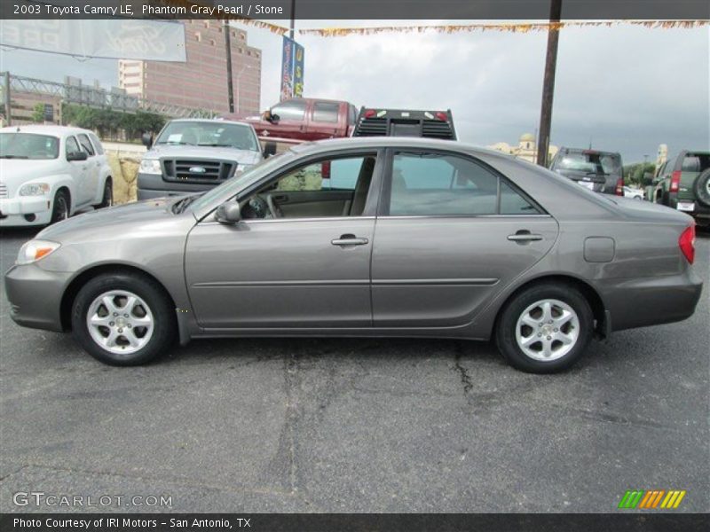 Phantom Gray Pearl / Stone 2003 Toyota Camry LE