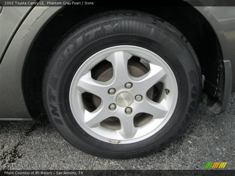 Phantom Gray Pearl / Stone 2003 Toyota Camry LE
