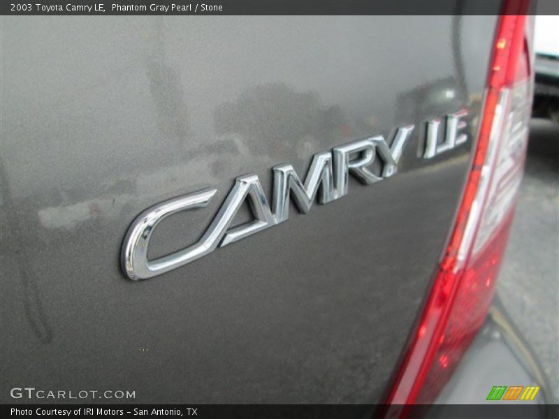 Phantom Gray Pearl / Stone 2003 Toyota Camry LE