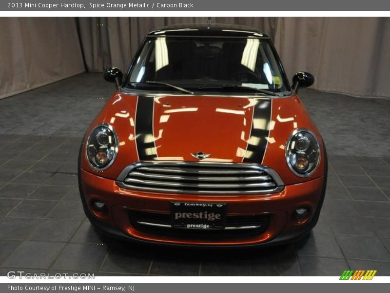 Spice Orange Metallic / Carbon Black 2013 Mini Cooper Hardtop