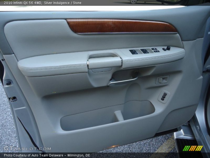 Silver Indulgence / Stone 2010 Infiniti QX 56 4WD
