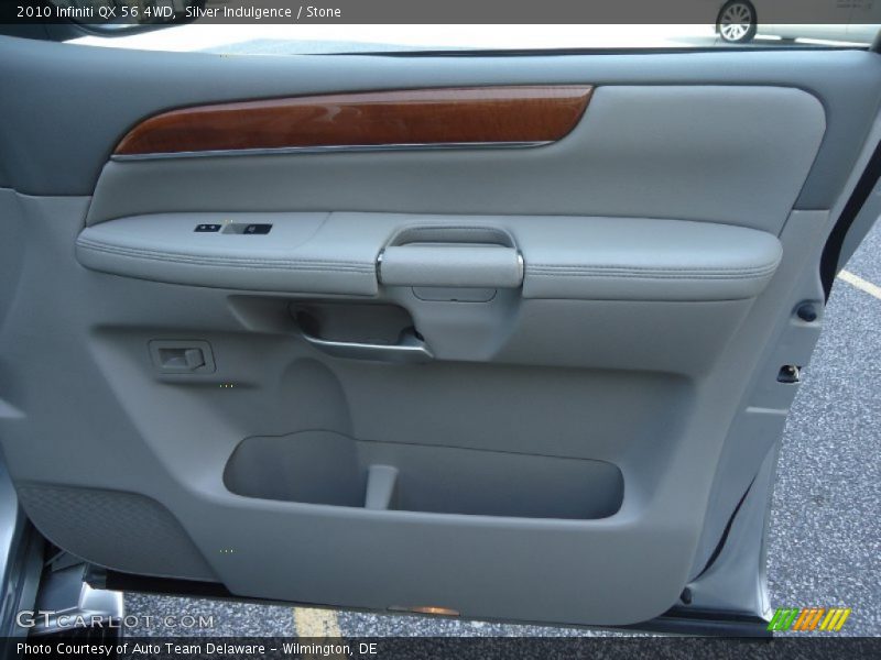 Silver Indulgence / Stone 2010 Infiniti QX 56 4WD