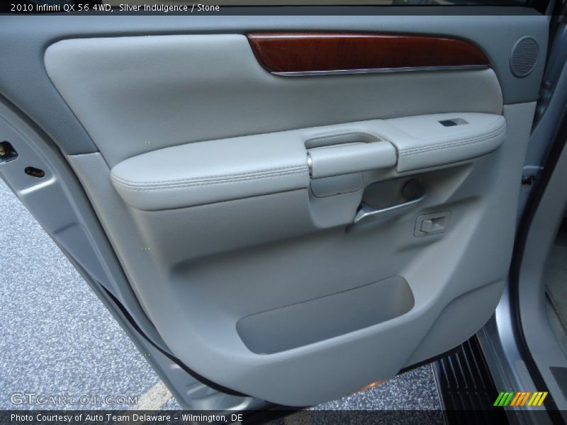 Silver Indulgence / Stone 2010 Infiniti QX 56 4WD