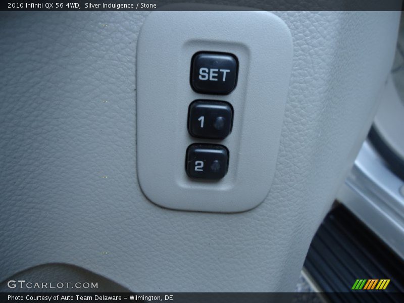Silver Indulgence / Stone 2010 Infiniti QX 56 4WD