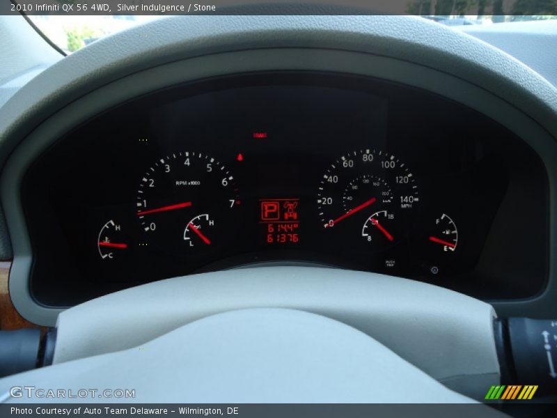 Silver Indulgence / Stone 2010 Infiniti QX 56 4WD