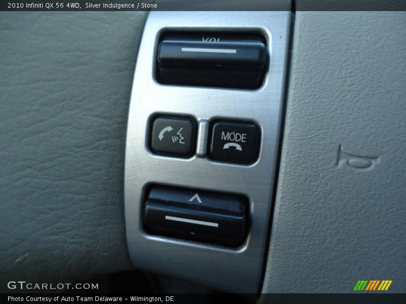 Silver Indulgence / Stone 2010 Infiniti QX 56 4WD