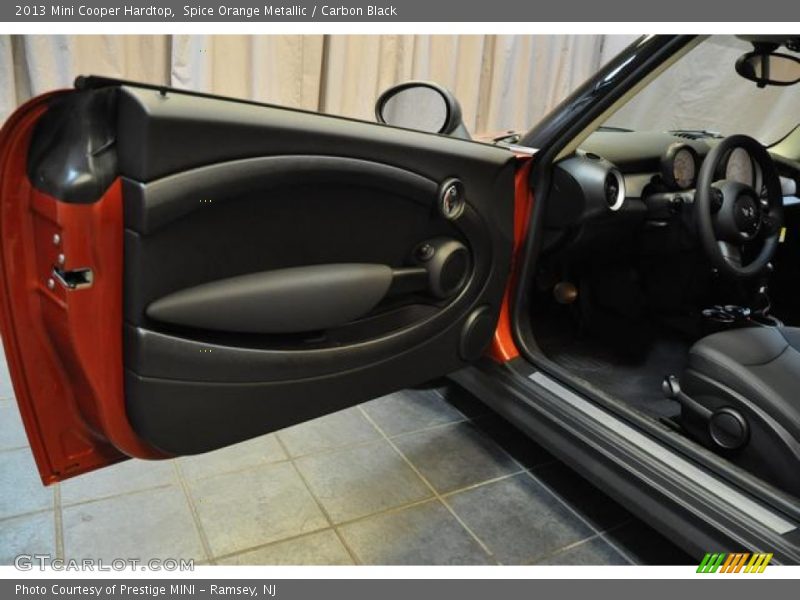 Spice Orange Metallic / Carbon Black 2013 Mini Cooper Hardtop