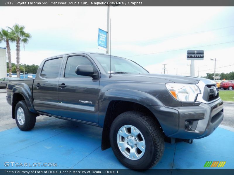 Magnetic Gray Mica / Graphite 2012 Toyota Tacoma SR5 Prerunner Double Cab