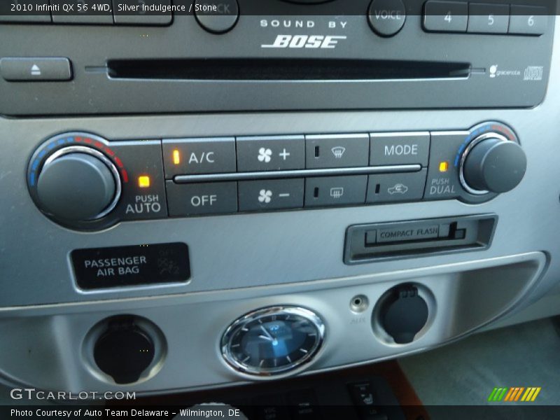 Silver Indulgence / Stone 2010 Infiniti QX 56 4WD