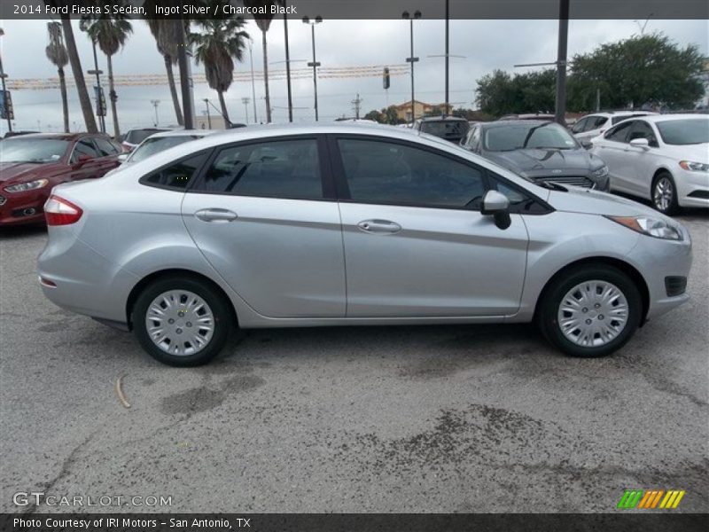  2014 Fiesta S Sedan Ingot Silver