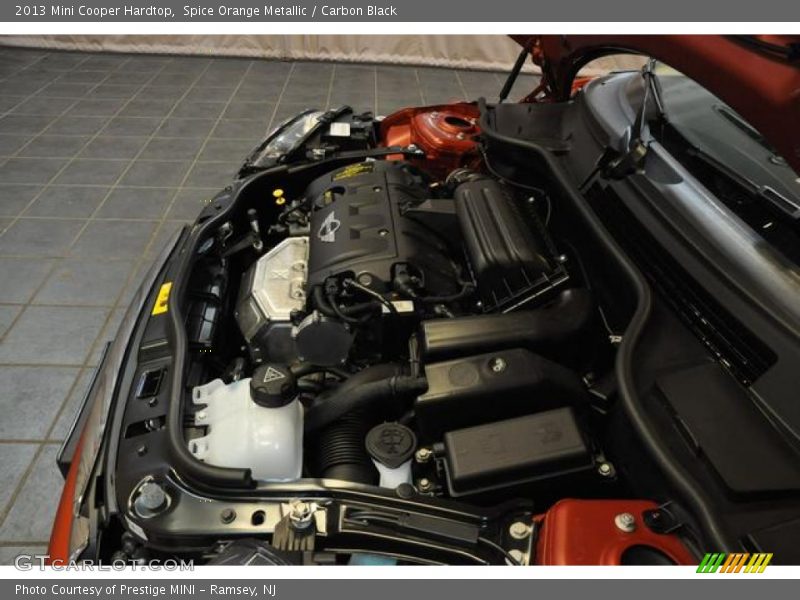 Spice Orange Metallic / Carbon Black 2013 Mini Cooper Hardtop