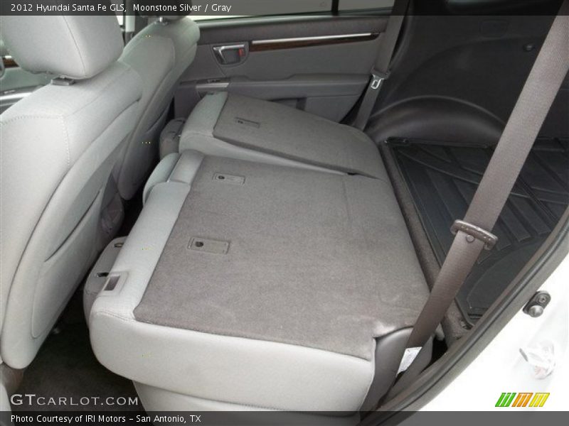 Moonstone Silver / Gray 2012 Hyundai Santa Fe GLS
