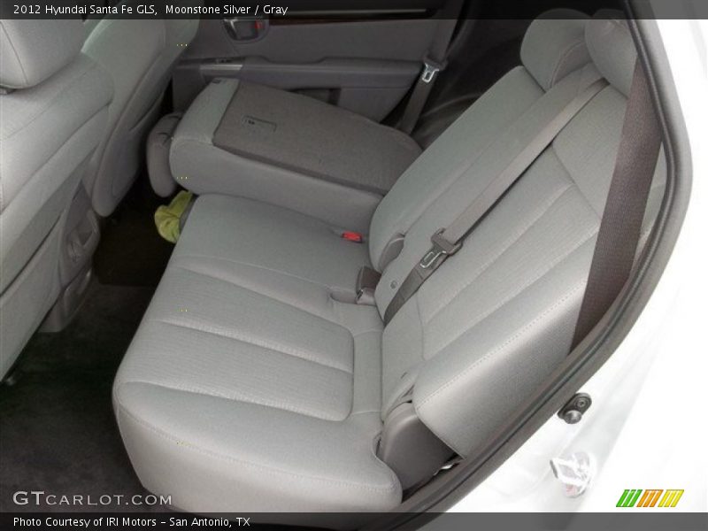 Rear Seat of 2012 Santa Fe GLS