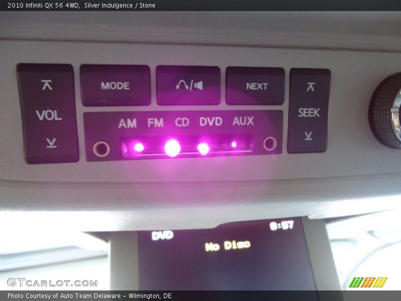 Silver Indulgence / Stone 2010 Infiniti QX 56 4WD