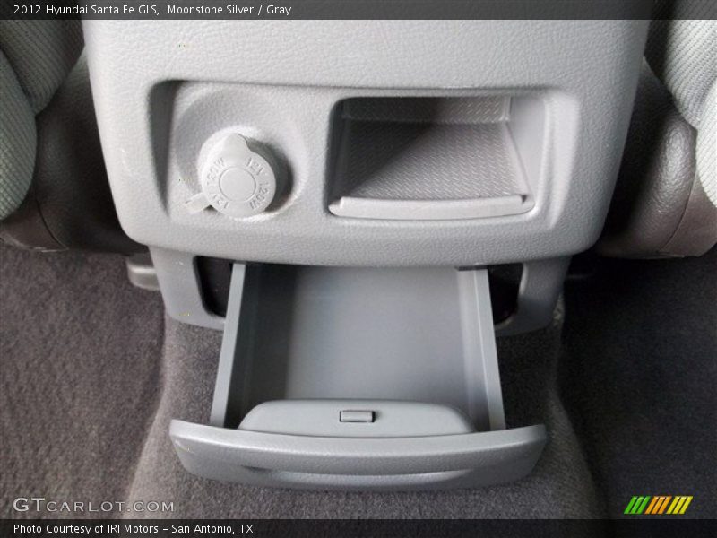Moonstone Silver / Gray 2012 Hyundai Santa Fe GLS