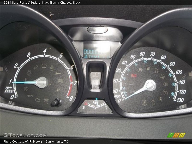  2014 Fiesta S Sedan S Sedan Gauges