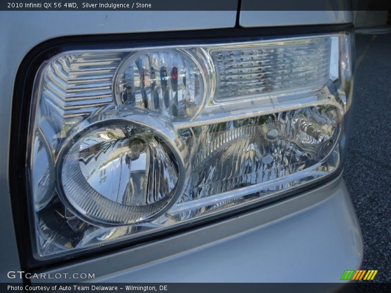 Silver Indulgence / Stone 2010 Infiniti QX 56 4WD