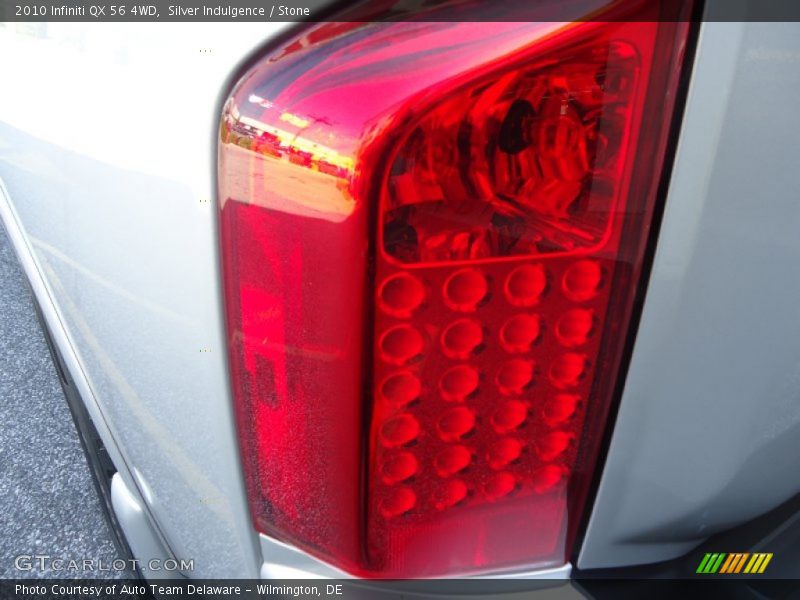 Silver Indulgence / Stone 2010 Infiniti QX 56 4WD