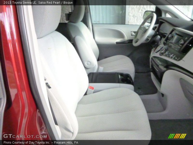 Salsa Red Pearl / Bisque 2013 Toyota Sienna LE