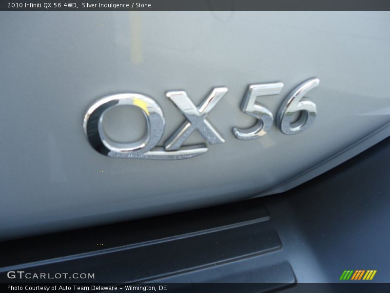 Silver Indulgence / Stone 2010 Infiniti QX 56 4WD