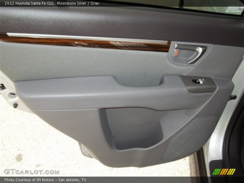 Moonstone Silver / Gray 2012 Hyundai Santa Fe GLS
