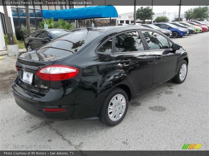 Tuxedo Black / Charcoal Black 2014 Ford Fiesta S Sedan