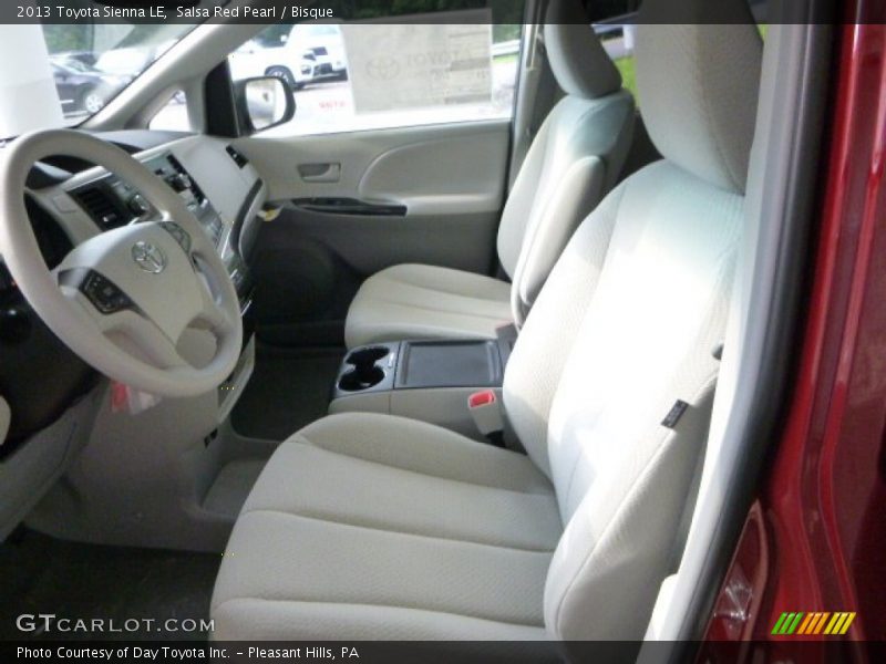 Salsa Red Pearl / Bisque 2013 Toyota Sienna LE