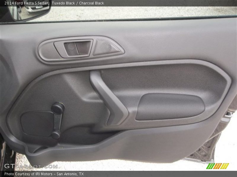 Tuxedo Black / Charcoal Black 2014 Ford Fiesta S Sedan