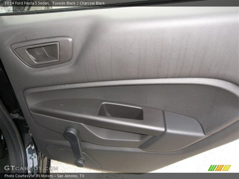 Tuxedo Black / Charcoal Black 2014 Ford Fiesta S Sedan