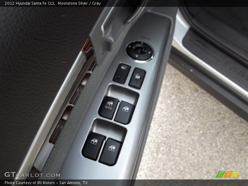 Moonstone Silver / Gray 2012 Hyundai Santa Fe GLS