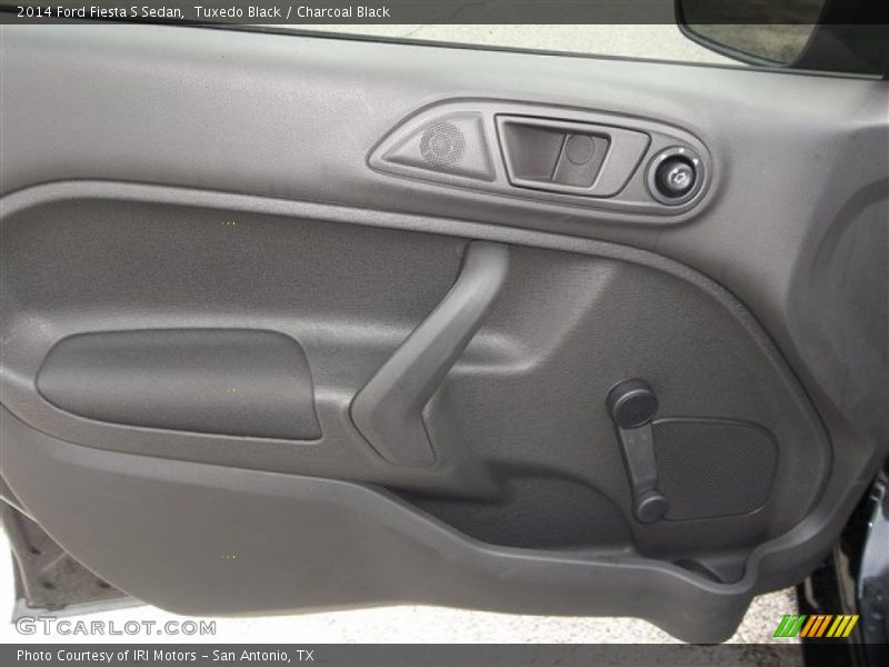 Tuxedo Black / Charcoal Black 2014 Ford Fiesta S Sedan