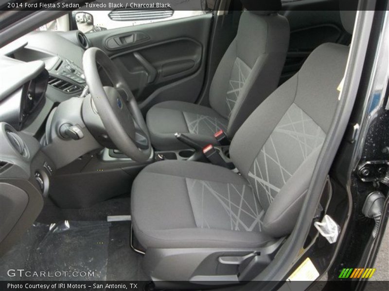 Tuxedo Black / Charcoal Black 2014 Ford Fiesta S Sedan