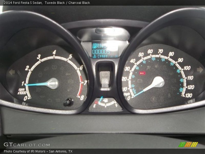 Tuxedo Black / Charcoal Black 2014 Ford Fiesta S Sedan