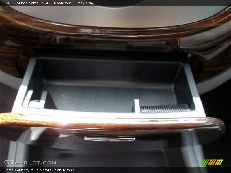 Moonstone Silver / Gray 2012 Hyundai Santa Fe GLS
