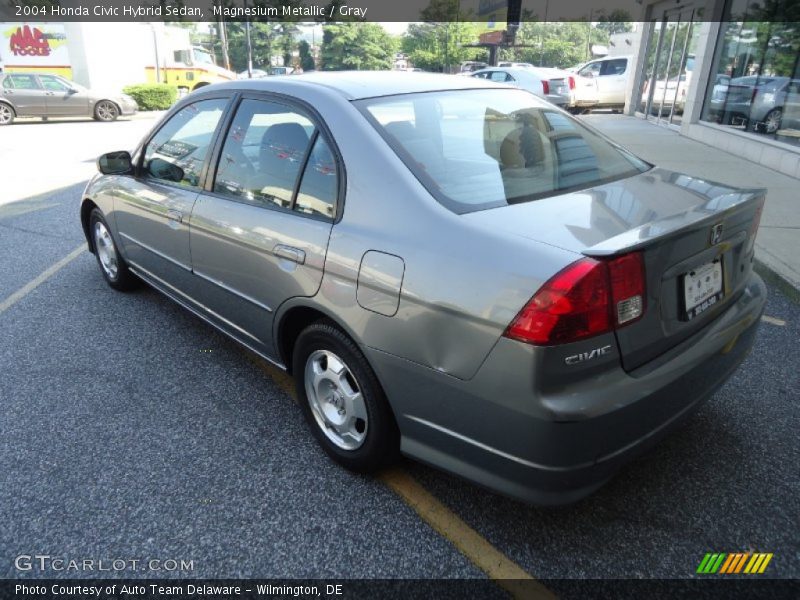 Magnesium Metallic / Gray 2004 Honda Civic Hybrid Sedan