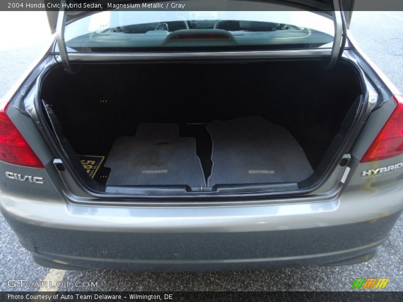 Magnesium Metallic / Gray 2004 Honda Civic Hybrid Sedan