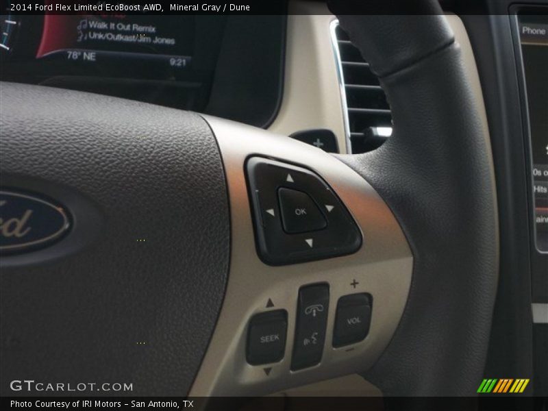 Controls of 2014 Flex Limited EcoBoost AWD