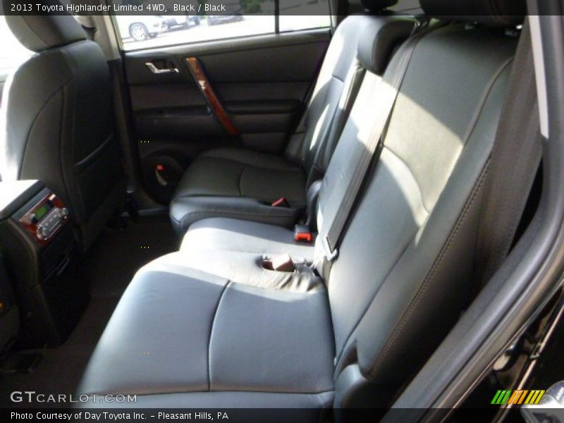 Black / Black 2013 Toyota Highlander Limited 4WD