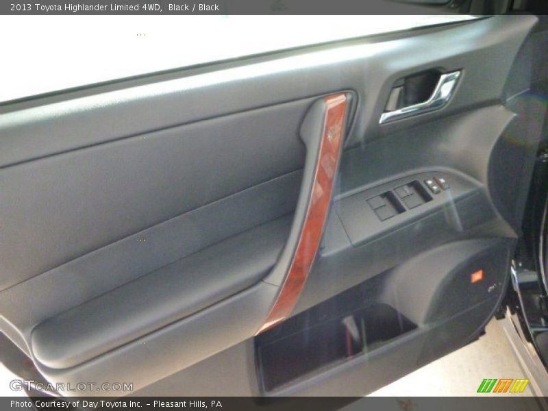 Black / Black 2013 Toyota Highlander Limited 4WD