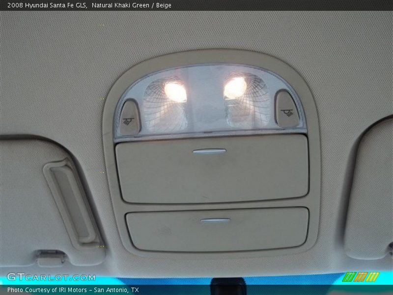 Natural Khaki Green / Beige 2008 Hyundai Santa Fe GLS