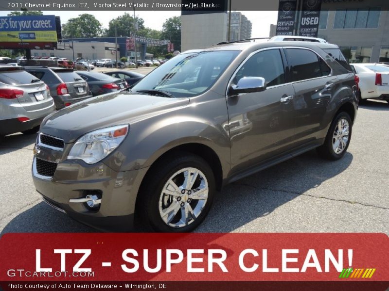 Mocha Steel Metallic / Brownstone/Jet Black 2011 Chevrolet Equinox LTZ