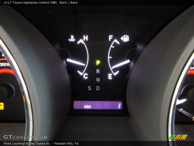 Black / Black 2013 Toyota Highlander Limited 4WD