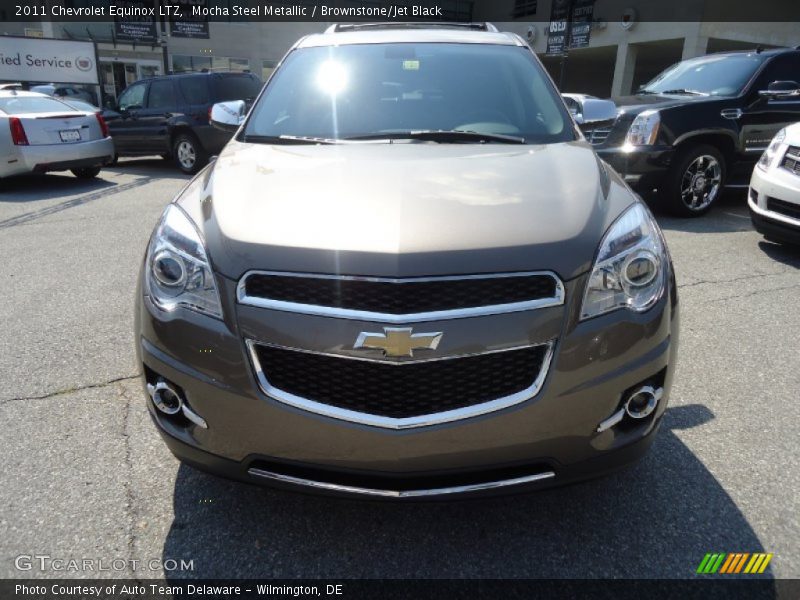 Mocha Steel Metallic / Brownstone/Jet Black 2011 Chevrolet Equinox LTZ
