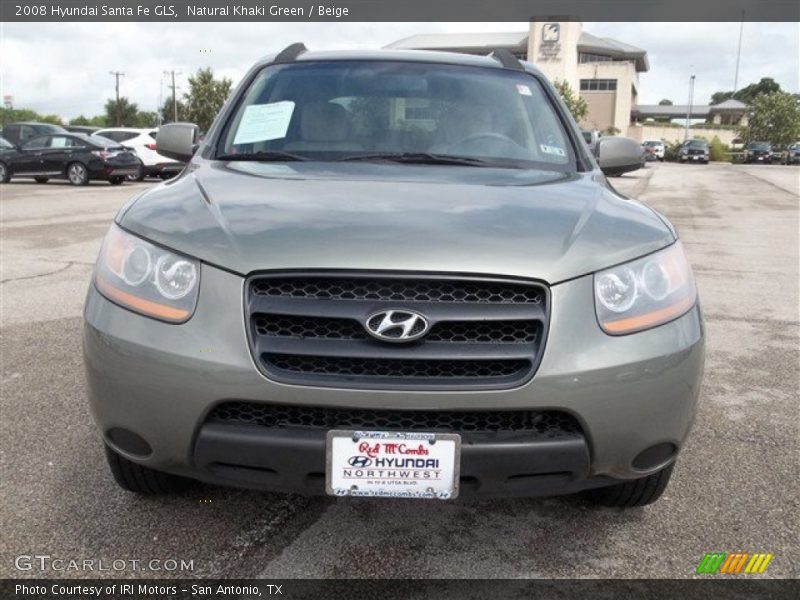 Natural Khaki Green / Beige 2008 Hyundai Santa Fe GLS