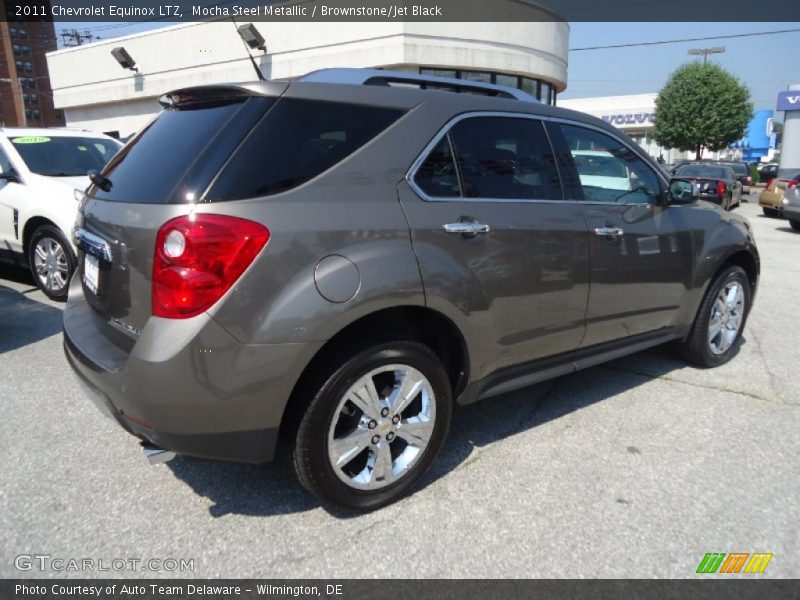 Mocha Steel Metallic / Brownstone/Jet Black 2011 Chevrolet Equinox LTZ