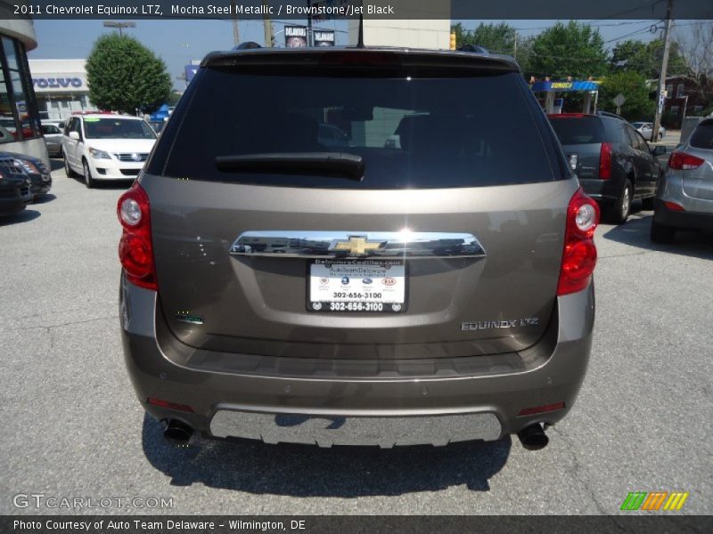 Mocha Steel Metallic / Brownstone/Jet Black 2011 Chevrolet Equinox LTZ