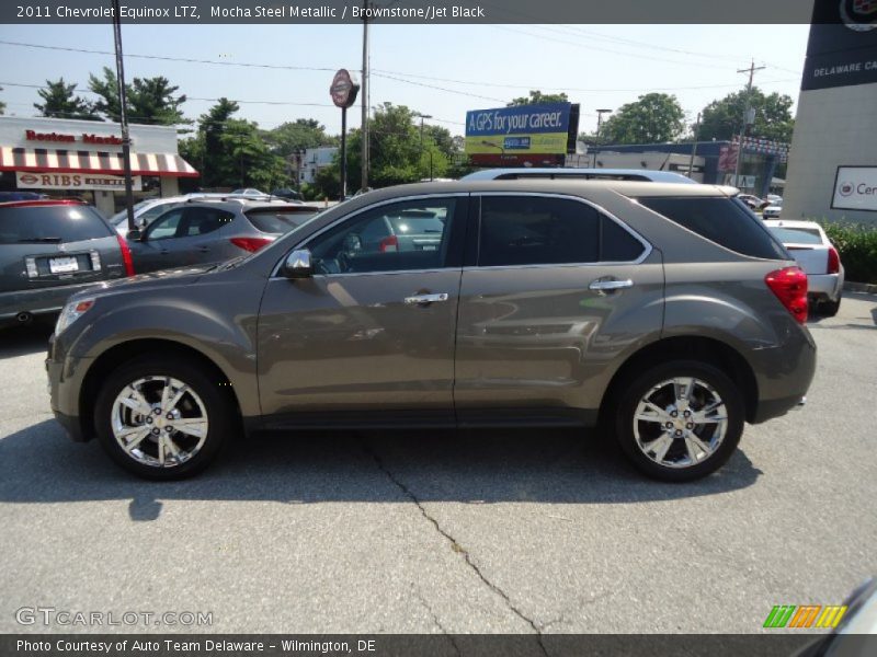 Mocha Steel Metallic / Brownstone/Jet Black 2011 Chevrolet Equinox LTZ
