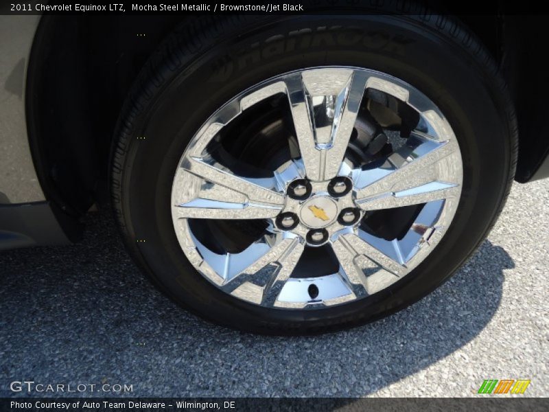 Mocha Steel Metallic / Brownstone/Jet Black 2011 Chevrolet Equinox LTZ